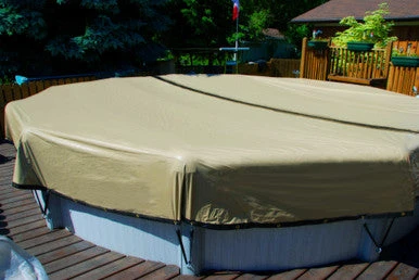28' Round Ultimate Winter Pool Cover, 10 Year Warranty 3 28' Round Ultimate Winter Pool Cover, 10 Year Warranty