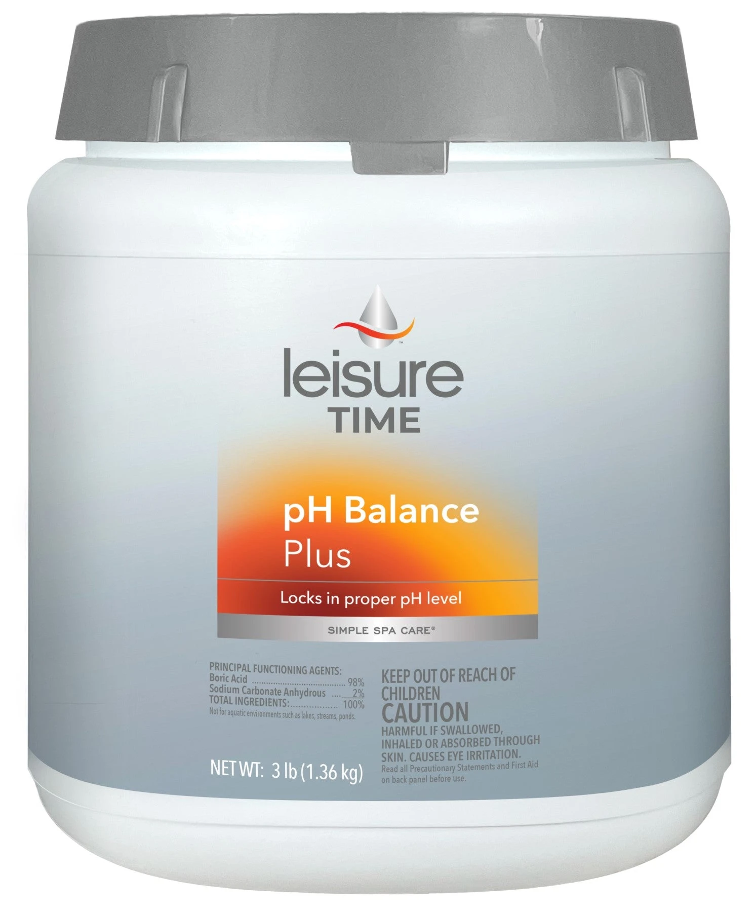 Leisure Time PH Balance Plus 3 Lb 3 Leisure Time PH Balance Plus 3 Lb