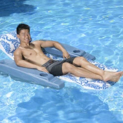 Poomaster Royal Hawaiin Adjustable Floating Chaise Lounge 8 Poomaster Royal Hawaiin Adjustable Floating Chaise Lounge -AquaHaven Shop 70772LsRoyalHawaiianSapphireFlourishDAVID2016RGB800px