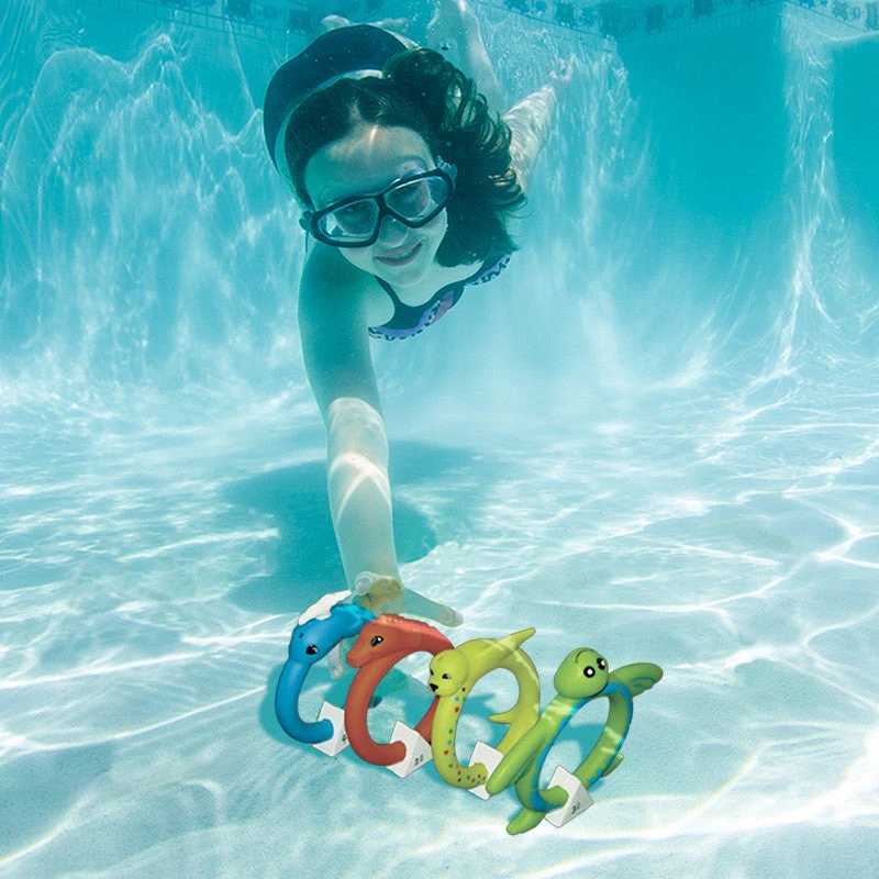 Poolmaster Soft Animal Rings - Dive Rings