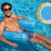 U-Seat Pool Float With Flamingo Fabric -AquaHaven Shop 90466