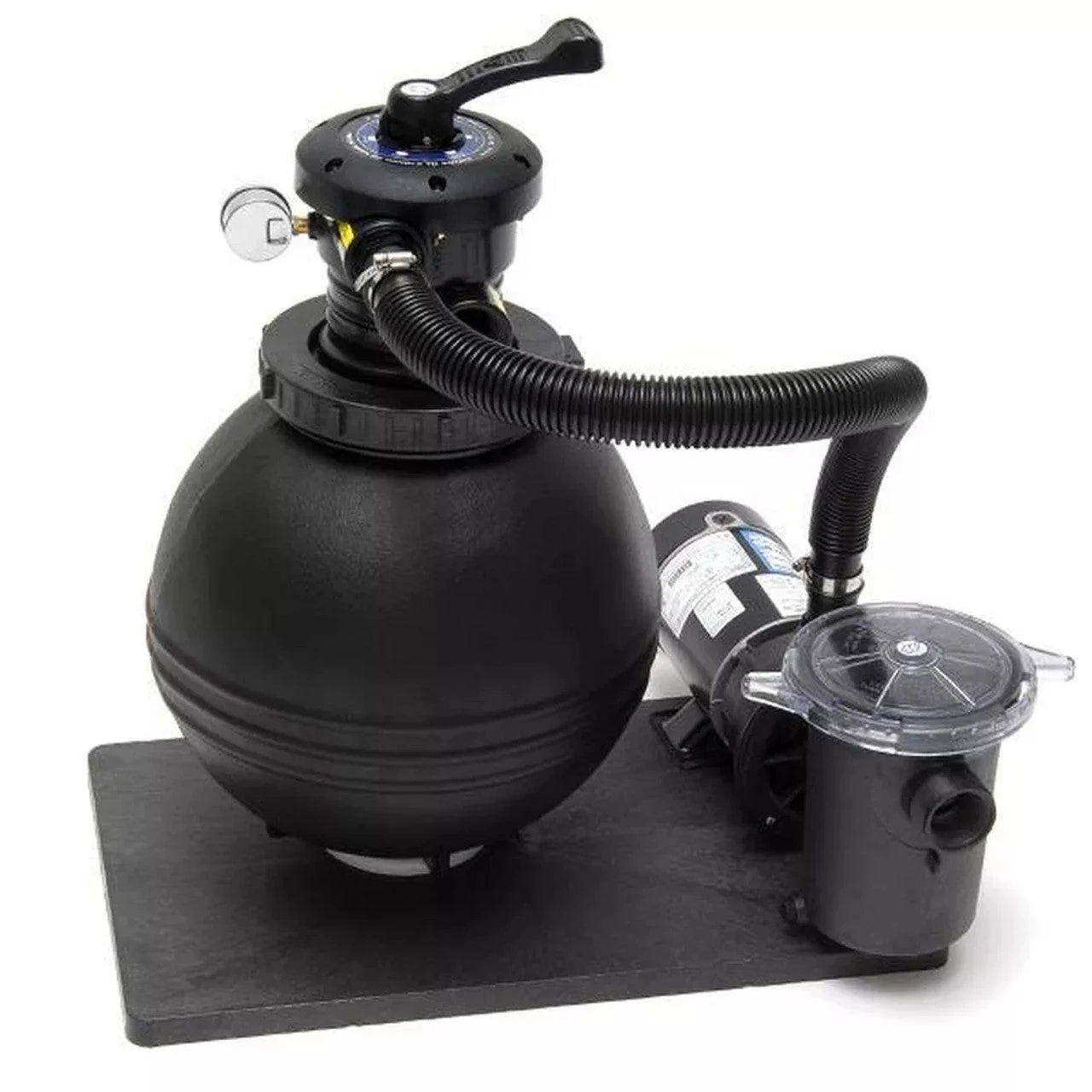 WaterWays TWM 16" Sand Filter System With Fully Rated Pump - Includes Intex Adapter Fittings 4 WaterWays TWM 16" Sand Filter System With Fully Rated Pump - Includes Intex Adapter Fittings - Image 2