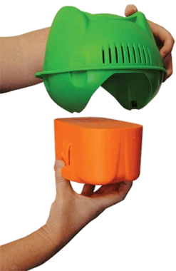 Flippin Frog XL Replacement Chlorine Cartridge -AquaHaven Shop Hands completely apart low res