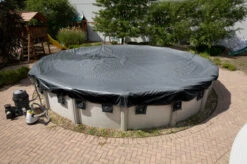 24 Ft Round Silverado Above Ground Winter Pool Cover - 12 Year Warranty