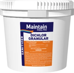 Di-Chlor Granular Chlorine -AquaHaven Shop MPP DiChlorGranular25lb