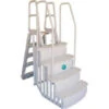 36" Easy Entry Step System W/ Outside Ladder -AquaHaven Shop easy entry above ground pool step system 100 resin 5
