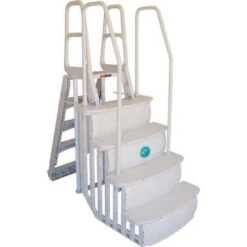36" Easy Entry Step System W/ Outside Ladder