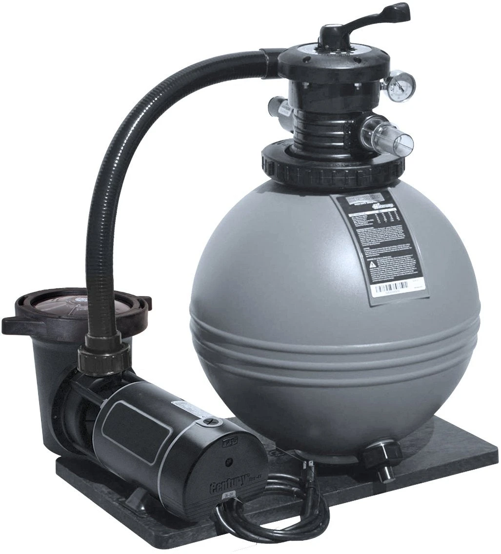 Waterway TWM 19" Sand Pool Filter With 3/4 Pump 3 Waterway TWM 19" Sand Pool Filter With 3/4 Pump